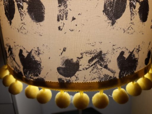 Abstract Yellow and Black